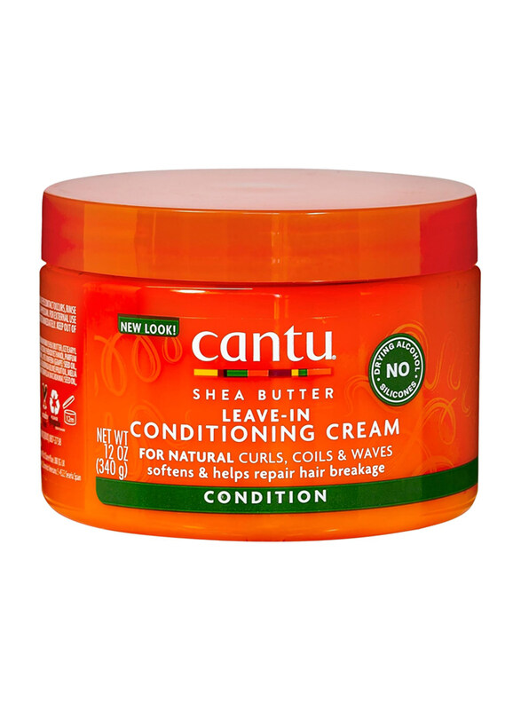 

Cantu Shea Leave Leave In Conditioning Repair Cream for Curly Hair, 340g