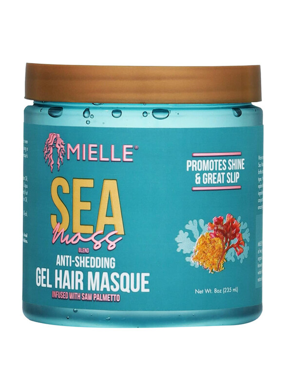 

Mielle Sea Moss Anti-Shedding Gel Hair Masque, 8oz
