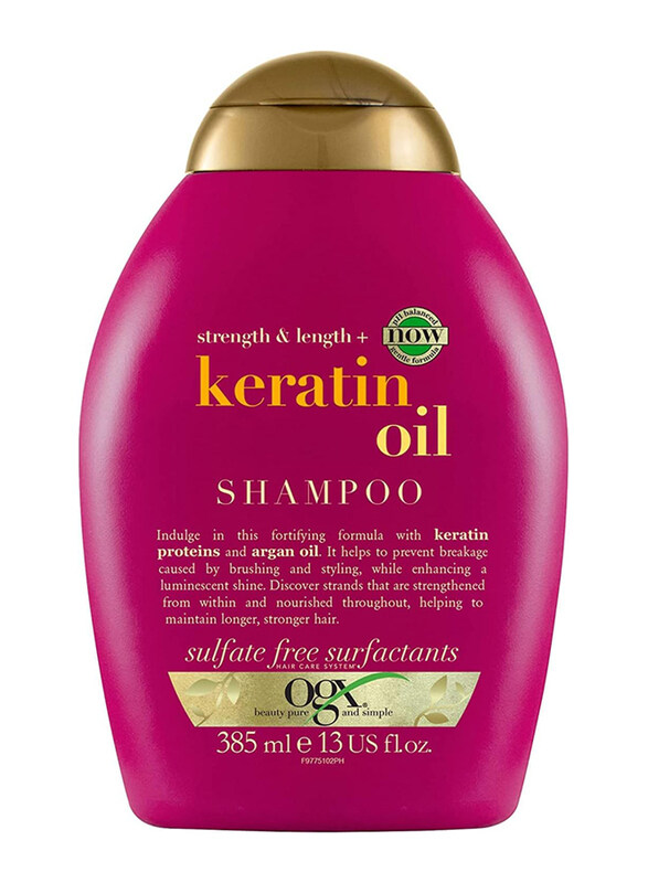 

Ogx Anti-Breakage Keratin Oil Shampoo, 2 x 385ml