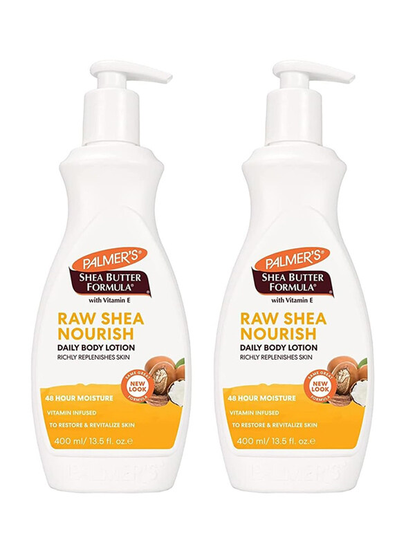 

Palmer's Shea Formula Raw Shea Body Lotion, 2 x 13.5oz