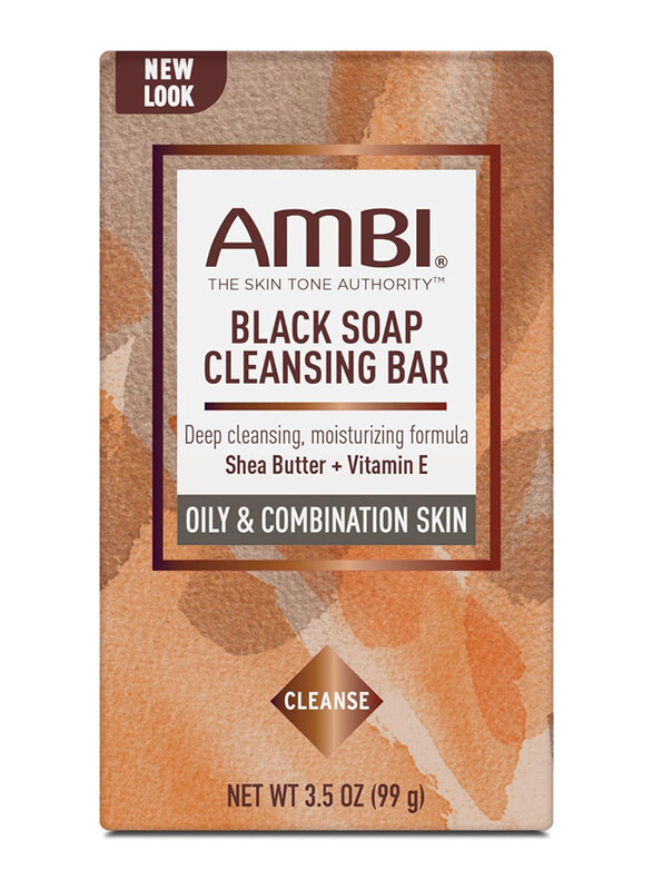 

Ambi Skincare Black Soap with Shea Butter, 6 x 3.5oz