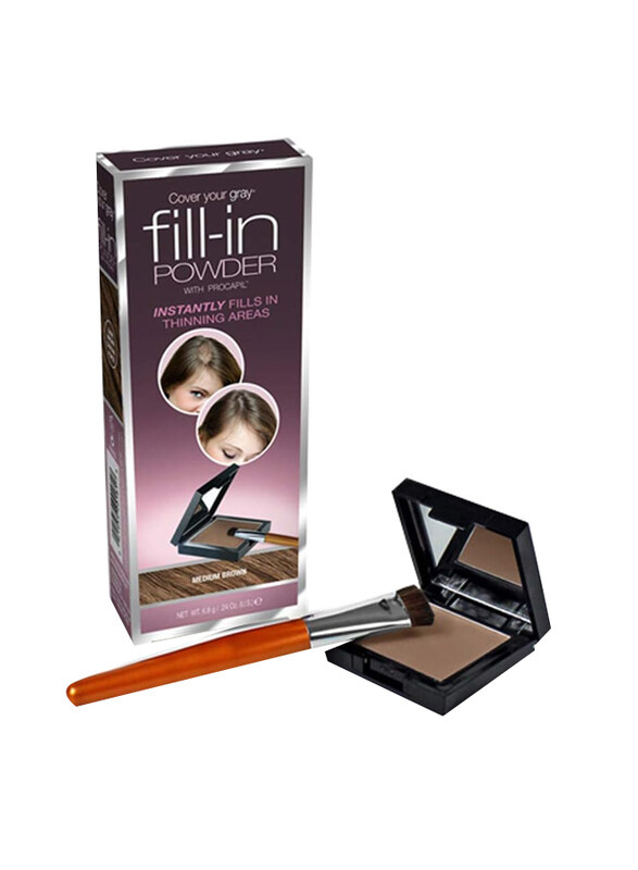

Cover Your Gray Fill In Powder, 6.8gm, Medium Brown