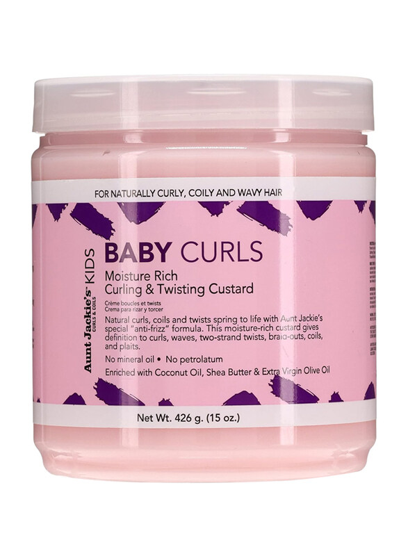 

Aunt Jackie's Girls Baby Curls Curling & Twisting Custard, 426g