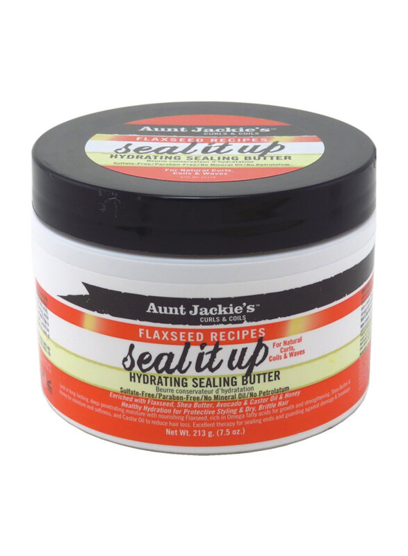 

Aunt Jackie's Seal It Up Hydrating Sealing Butter, 3 x 213g