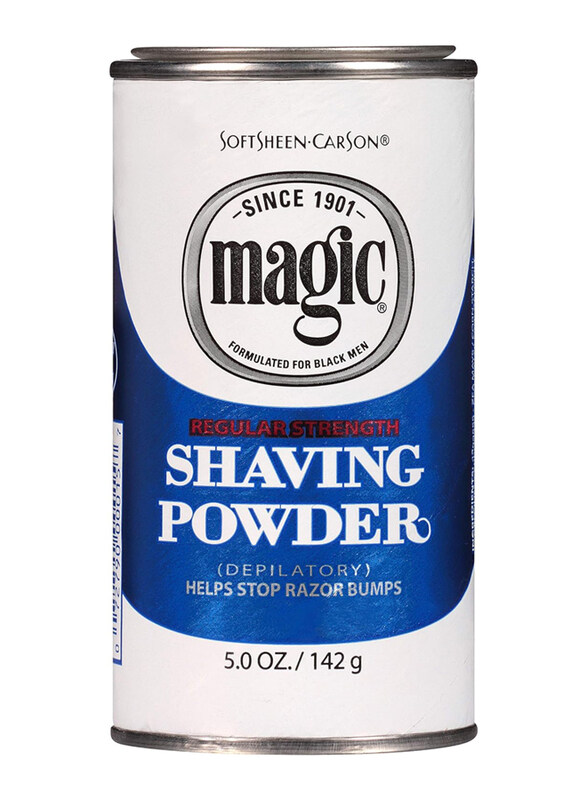 

Softsheen-carson Regular Strength Magic Shaving Powder, 142gm