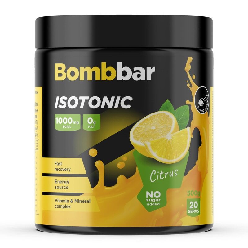 

Bombbar Isotonic Citrus Flavour No Sugar Added 500g