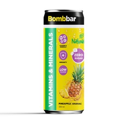 Bombbar Low Calorie Vitamins & Minerals Drink Pineapple Flavor Zero Sugar 330ml