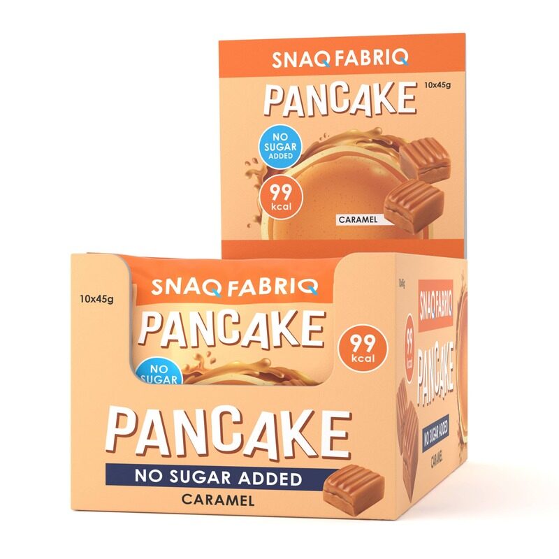 

Snaq Fabriq Pancake with Caramel Filling No Sugar Added 10x45g