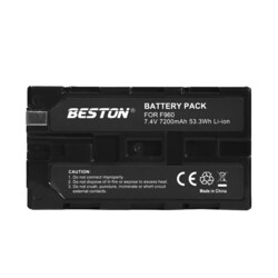 Beston F960 7200 mAh Battery For Sony Cameras - Pack of 1