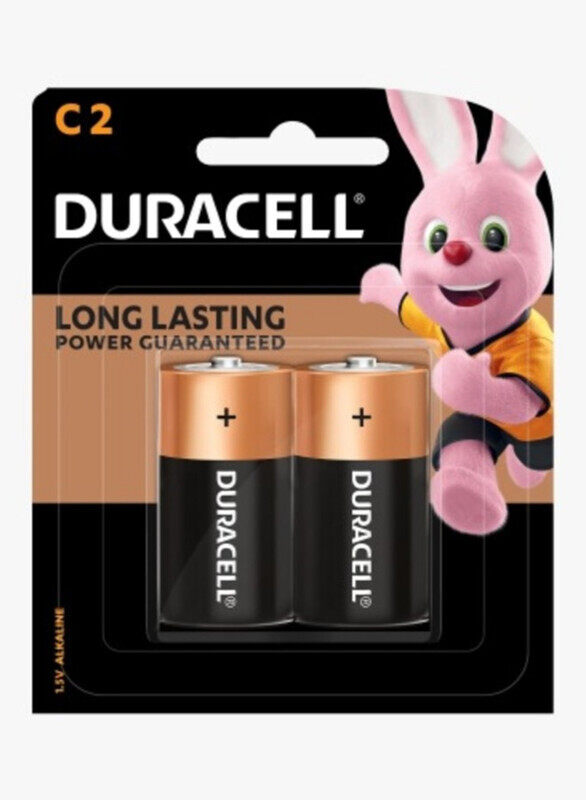 

Duracell Size C Alkaline Batteries - Pack of 2
