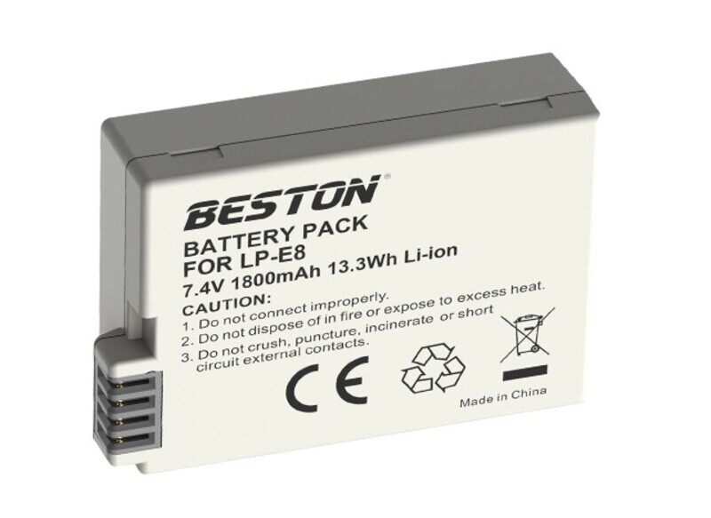 

Beston LP-E8 1800 mAh Battery For Canon Cameras - Pack of 1