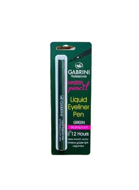 Gabrini Liquid Eyeliner Pen Green