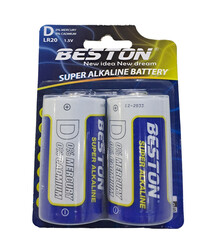 Beston D Super Alkaline Battery - Pack of 2