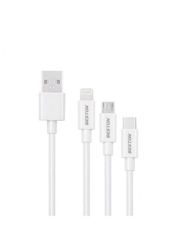 

Beston Lightning/Micro/Type-C Cable - W117K