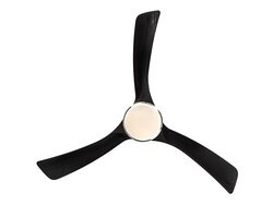 ASPAS nickel/black ceiling fan 132cm light integrated and remote control included