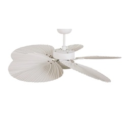 BALI ANTQ White ceiling fan 132 light integrated and remote control included