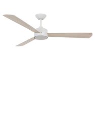 CLIMATE III White ceiling fan 132 3 blades with remote control