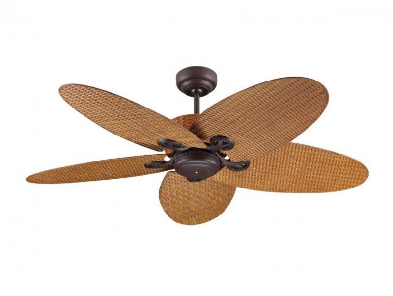 

Beacon / Germany FIJIAN II coffee ceiling fan 132cm wall control included