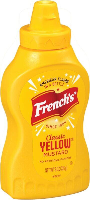 

French's Classic Yellow Mustard, 226 gm