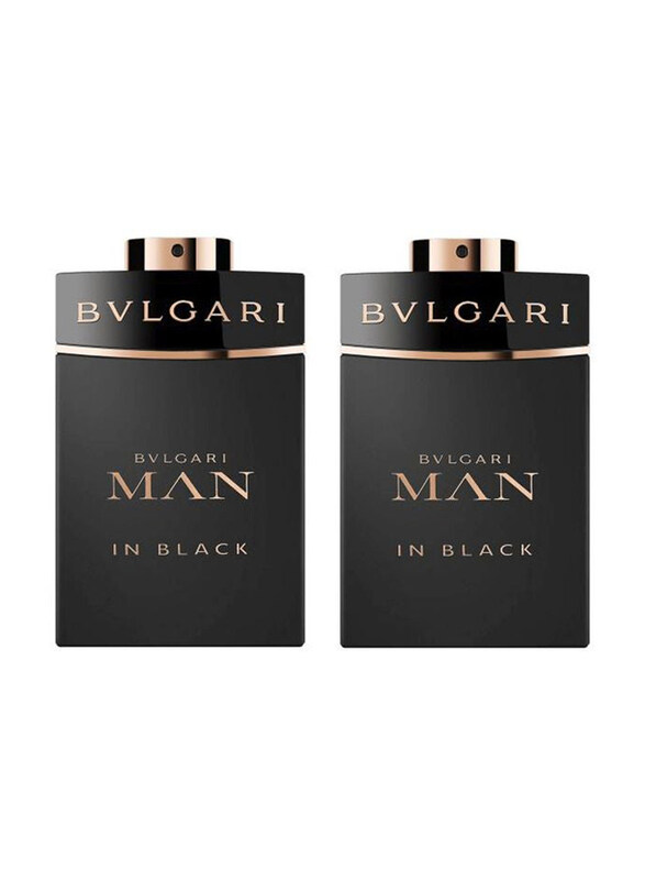 

Bvlgari Men in Black Gift Set for Men, 2 x 100ml EDP Perfume