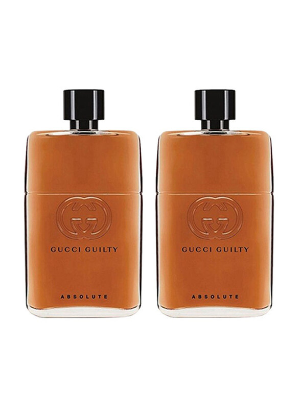 

Gucci 2-Piece Guilty Absolute Set for Men, 90ml EDP Perfume