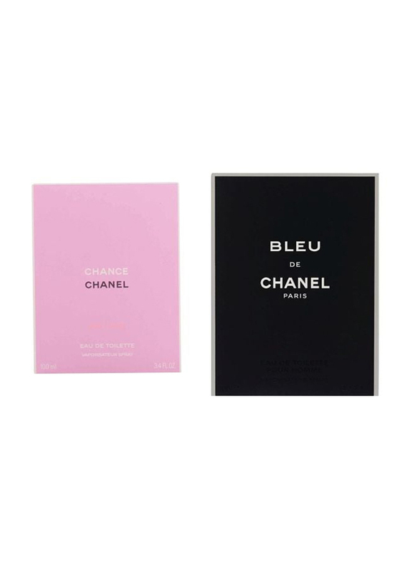 Chanel 2-Piece Bleu De Chanel Gift Set Unisex, 100ml EDT