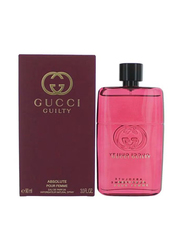 Gucci 2-Piece Perfume Set for Women, Guilty Absolute 180ml EDP, Guilty Absolute 180ml EDP