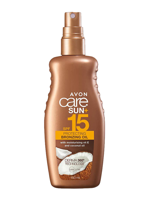 Avon Care Sun+ SPF 15 Coconut Tanning Oil, 150ml