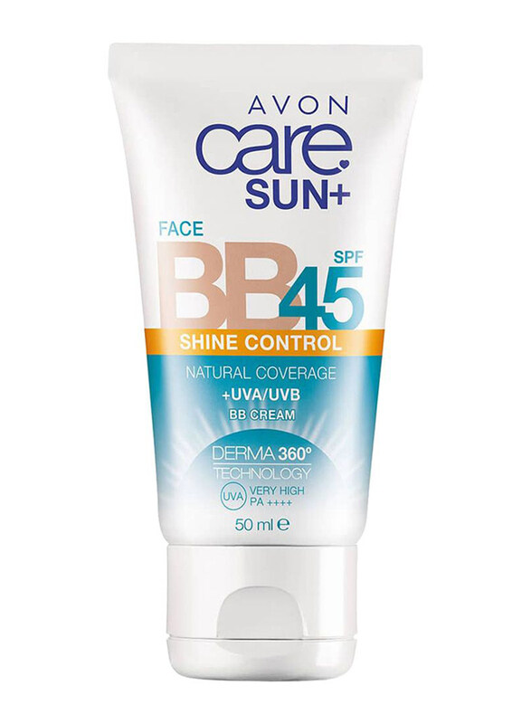 

Avon Care Sun+ SPF 45 Face Shine Control BB Cream, 50ml