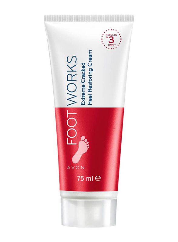 Avon Footworks Healthy Extreme Cracked Heel Restoring Cream, 75ml