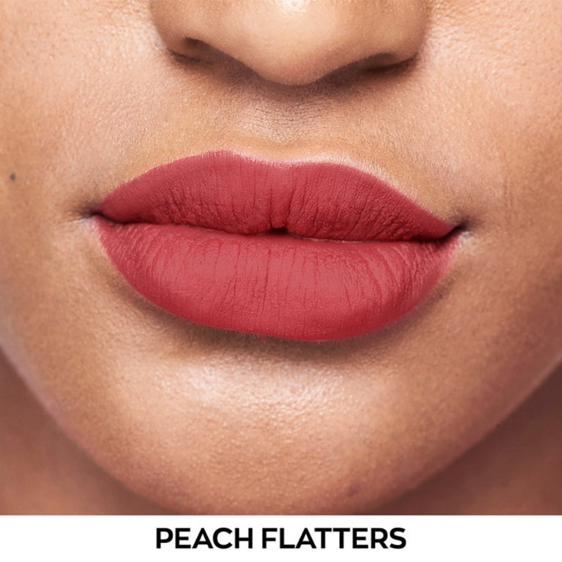 Avon SPF15 Ultra Matte Lipstick, 3.6g, Peach Flatters, Pink