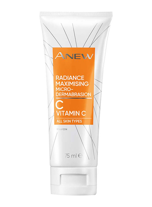 Avon Anew Radiance Microdermabrasion Face Polish with vitamin C for All Skin Types, 75ml
