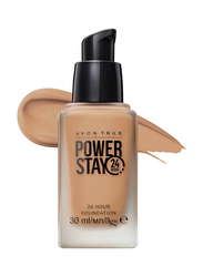 Avon Power Stay 24 Hour SPF10 Longwear Foundation, 30ml, 140P Light Ivory, Ivory