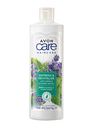 Avon Care Refresh & Revitalize 2-in-1 Shampoo & Conditioner Infused with Nettle & Lavender, 700ml