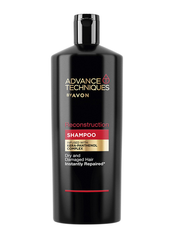 

Avon Advance Techniques Reconstruction Shampoo Infused with Kera-Panthenol Complex for Dry & Damaged Hair, 700ml