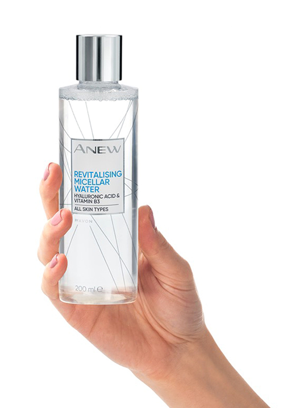 Avon Anew Revitalising Micellar Water with Hyaluronic Acid, 200ml
