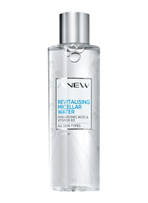 Avon Anew Revitalising Micellar Water with Hyaluronic Acid, 200ml