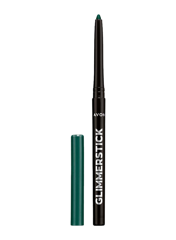 Avon Glimmerstick Eyeliner, 0.28g, Emerald, Green