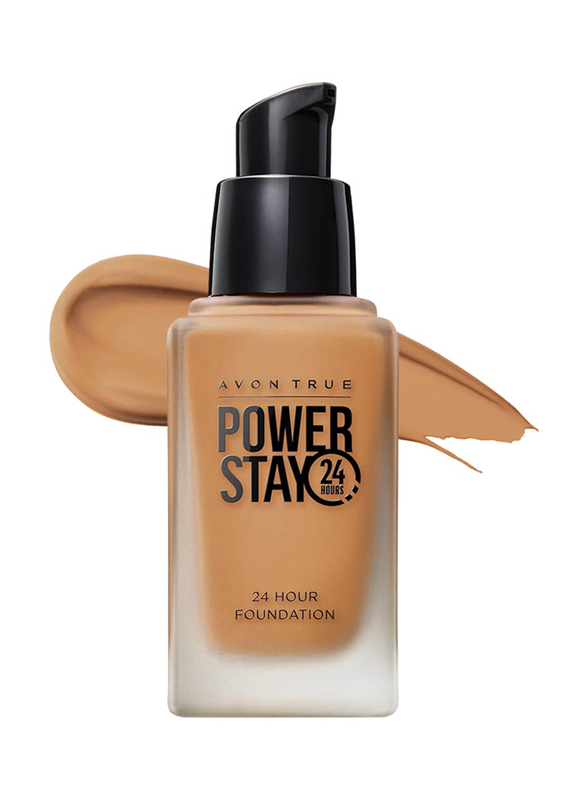 Avon Power Stay 24 Hour SPF10 Longwear Foundation, 30ml, 210N Light Beige, Beige