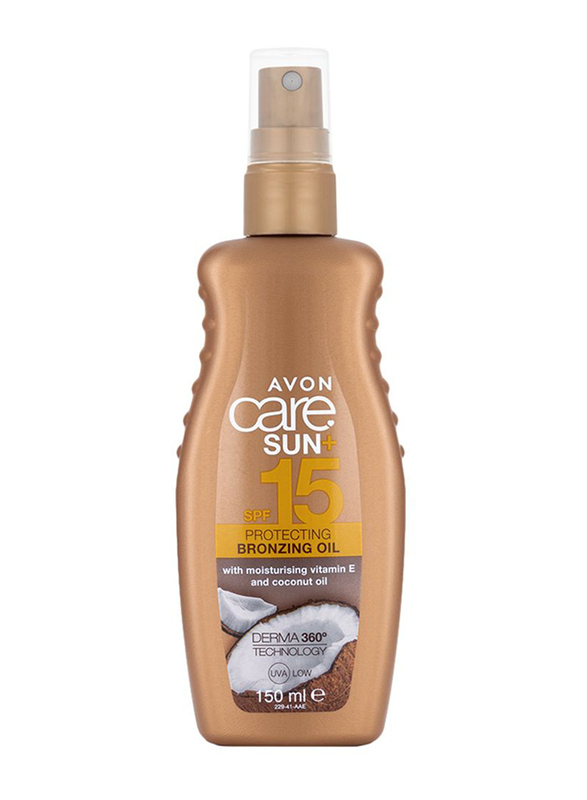Avon Care Sun+ SPF 15 Coconut Tanning Oil, 150ml