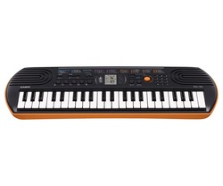 Casio Sa-76 44-Key mini Keyboard orange