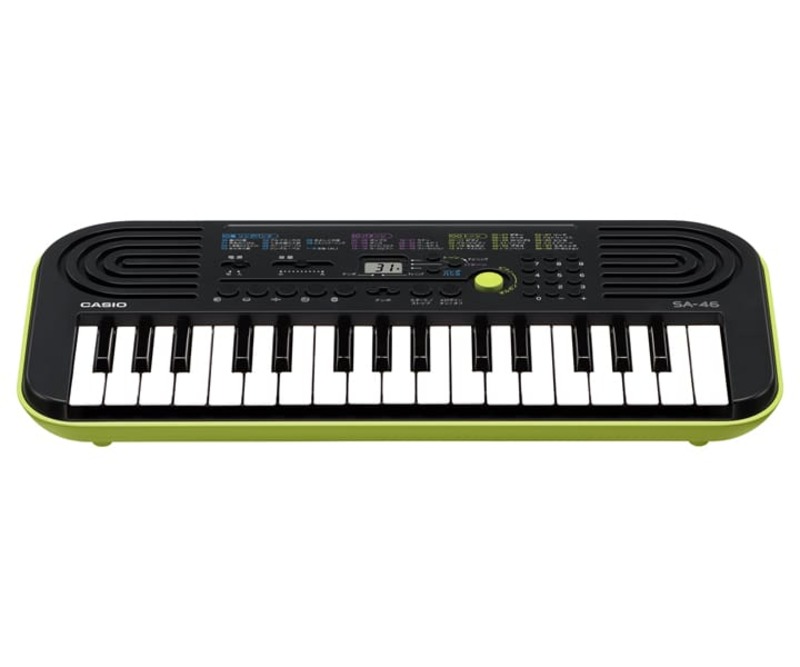 Casio Sa-46 32-Key mini Keyboard green