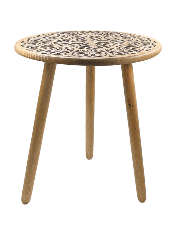 

Souq Designs Side Table, 48 x 48cm, Black
