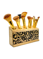 Souq Designs Makeup Brushes Holder, Natural Black