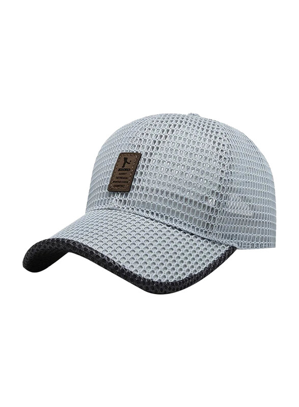 

Cyan Rainy Breeze & Style Summer Cool Mesh Baseball Caps Unisex, One Size, Light Grey