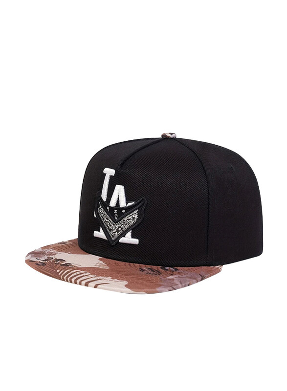 

Bumr LA Desert Bloom Snapback Hip Hop Hat Unisex, One Size, Brown