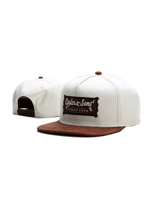 

Bumr Cashed Out Fastball Embroidered Hip Hop Snapback Cap Unisex, 56-62cm, White