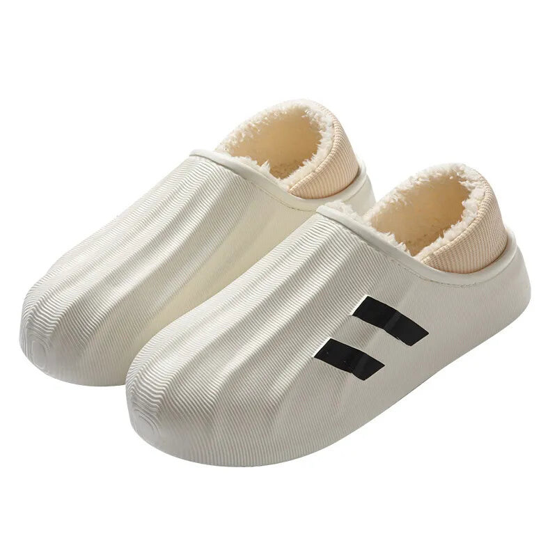 

Zoelea WS-125 Unisex Winter Slippers Outdoor Waterproof for Indoor Plush Home