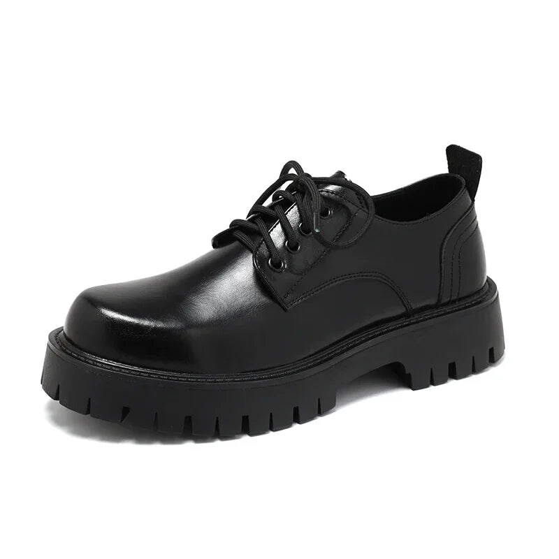 

Bumr KL-97 Korea Leather Platform Thick Bottom Men Derby Dress Oxfords Shoes