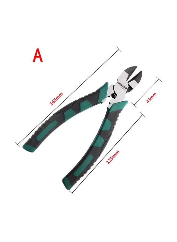 

Gajed 165mm Super Alloy Wire Cutters Pliers, Green